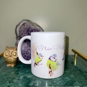 Custom Tit Bird Mug 11oz